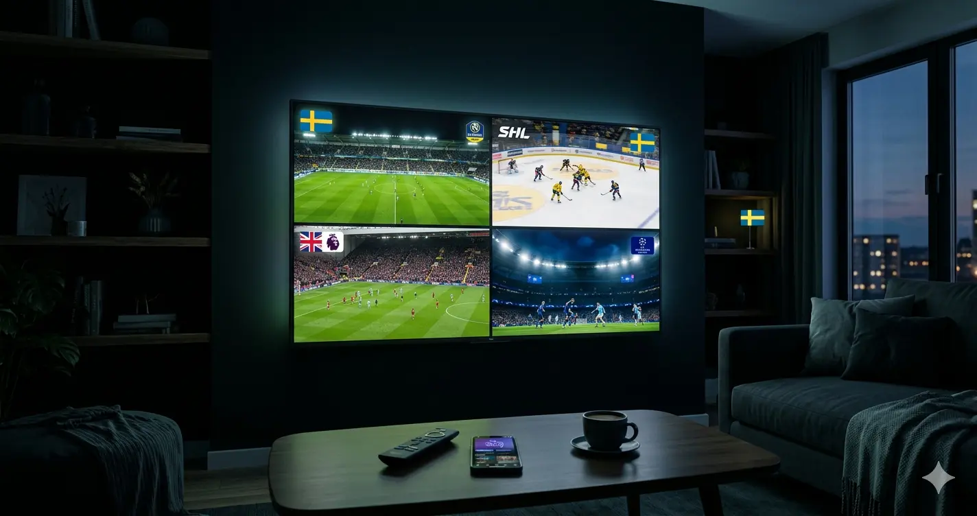 IPTV Nordic 2026 – Allsvenskan, SHL och alla nordiska kanaler i ett abonnemang – Nordisc IPTV nordisc iptv