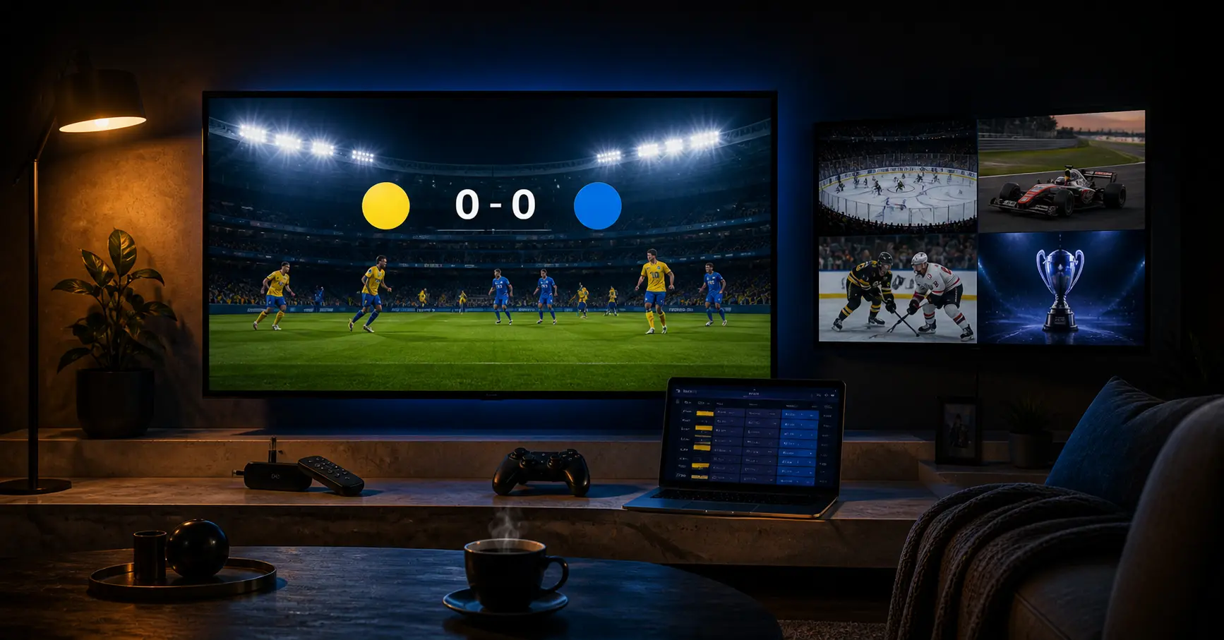 IPTV Nordic sport – Allsvenskan, SHL och Premier League i ett abonnemang på Smart-TV och Fire TV Stick